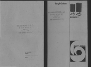 Bang & Olufsen - Beovox_M-100-M75-S-25-S-45-S75-Service-Manual